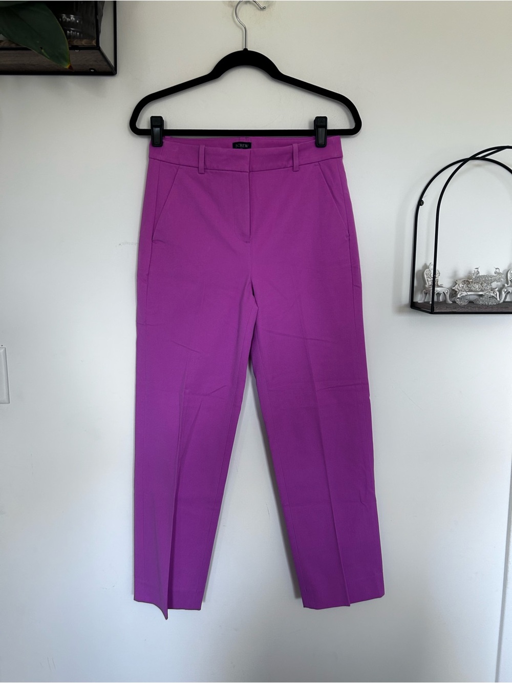 J.Crew Factory Women’s Pink Kali Straight Leg Ankle Pants Size 4